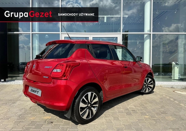 Suzuki Swift cena 57900 przebieg: 75500, rok produkcji 2019 z Sompolno małe 46